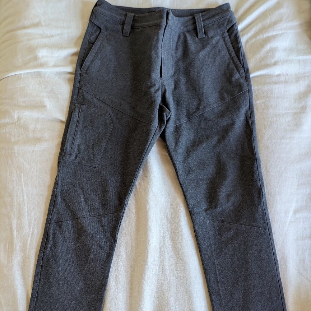 Mission Workshop Icon Pants Gray Men’s 30 Tech Commuter Stretch City
